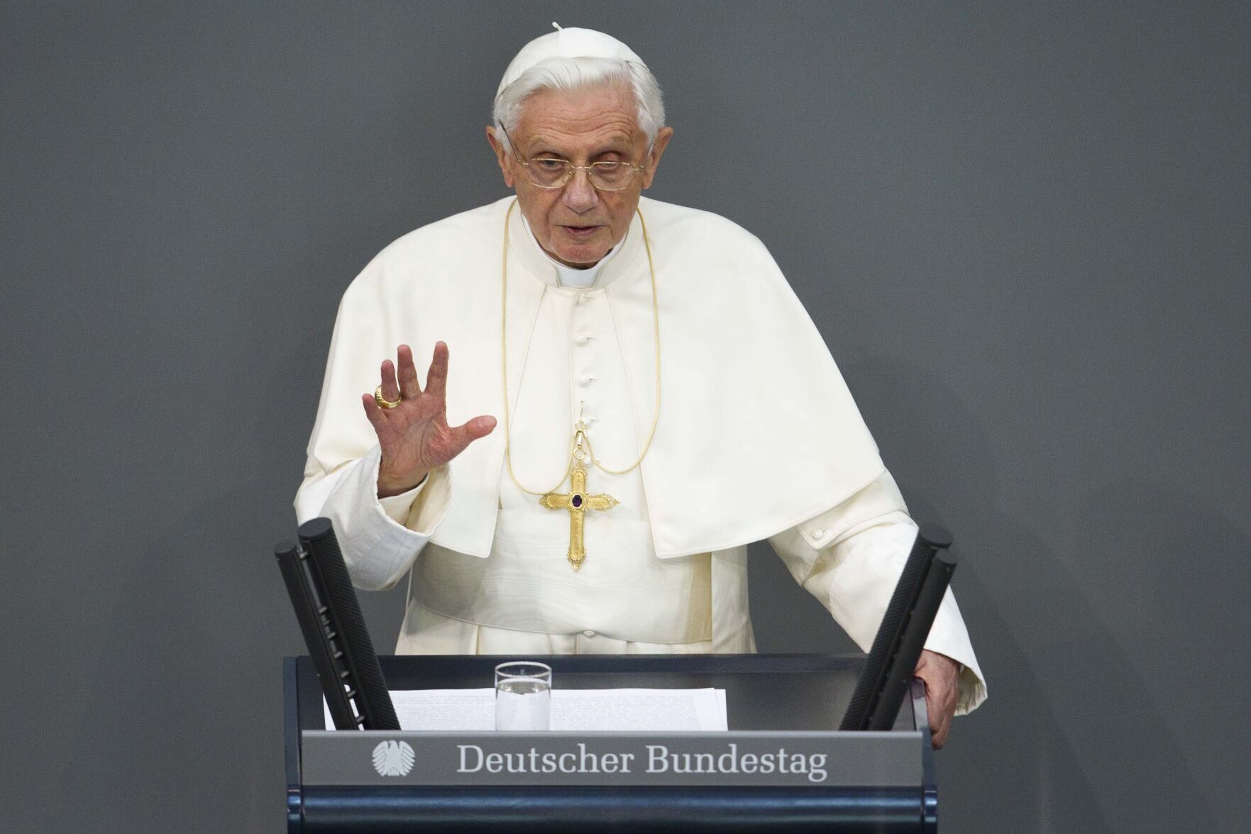 2011: Pope Benedict